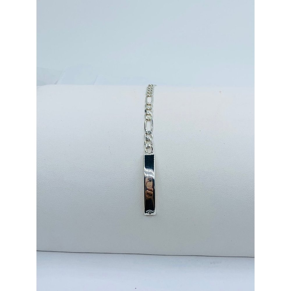 925 Sterling Silver Baby ID Bracelet 5"
